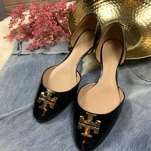COPY - Patent Leather Tory Burch Flats